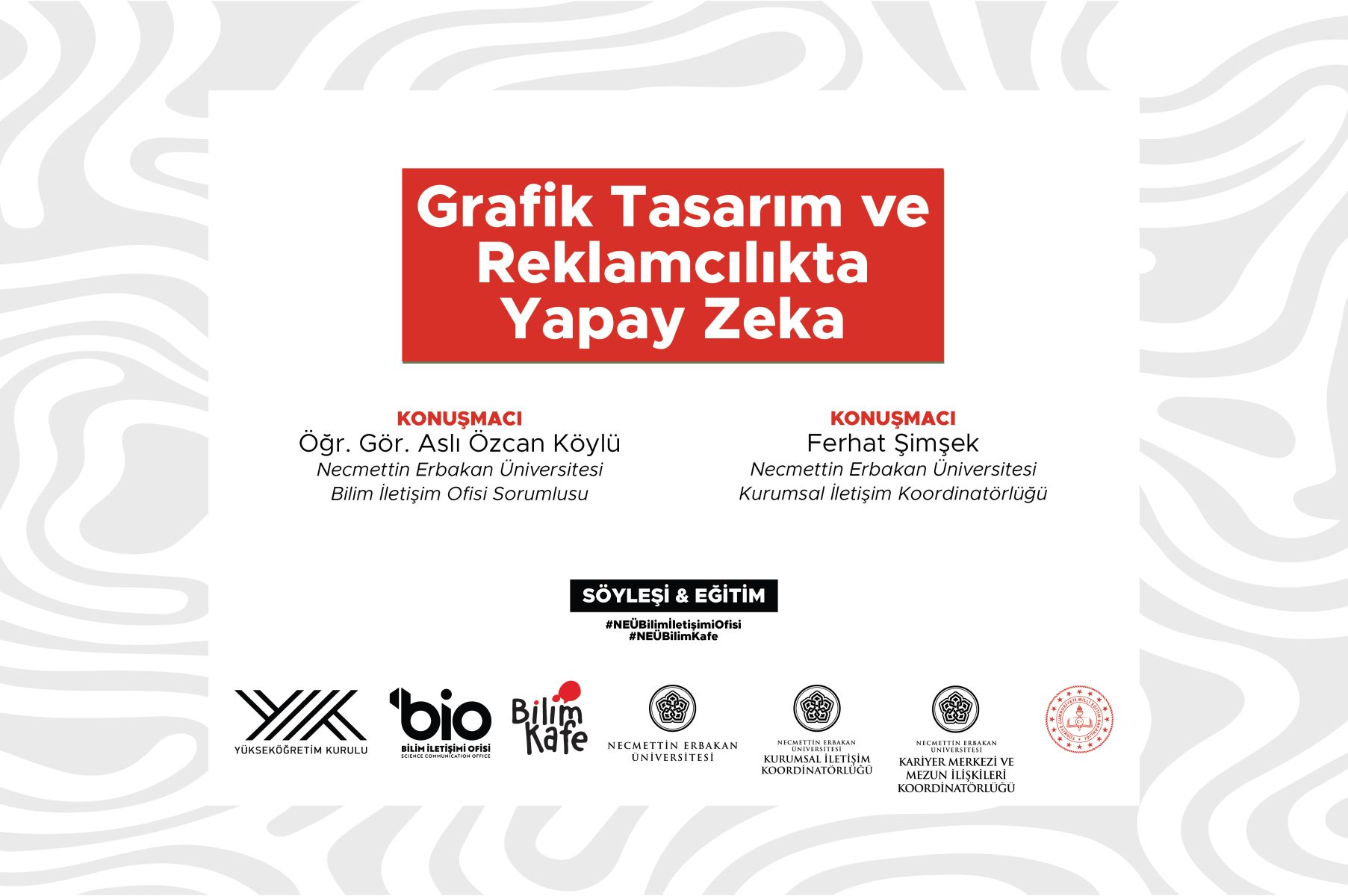 Bilim Kafe Grafik Tasarım ve Reklamcılıkta Yapay Z...