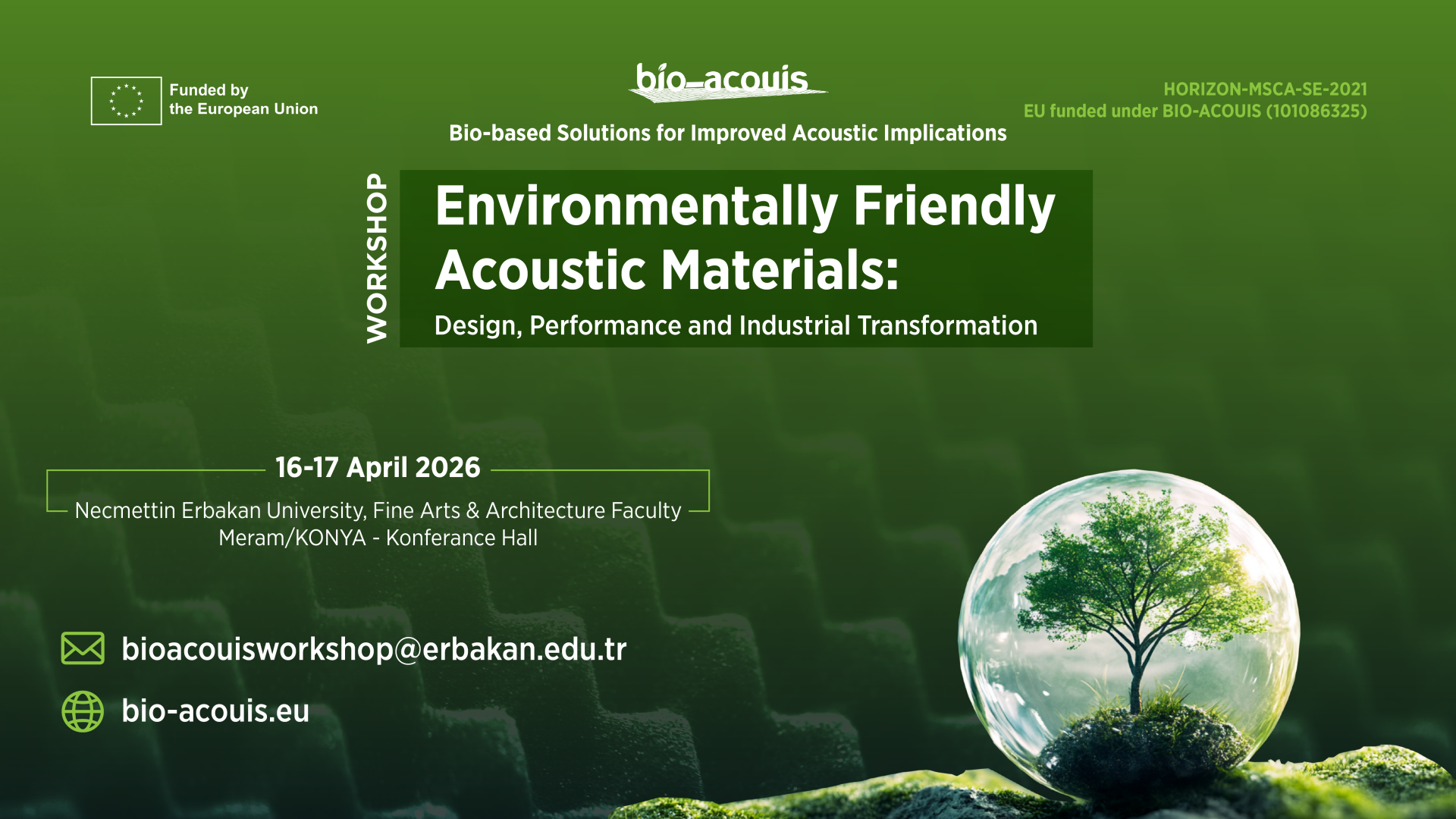 Environmentally Friendly Acoustic Materials: Design Performance and Industrial Transformation