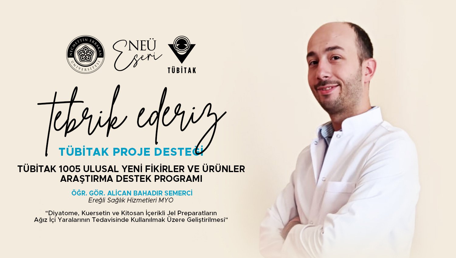 TÜBİTAK Destekli Projede Ağız Yaralarına Yerli Çözüm Hedefleniyor