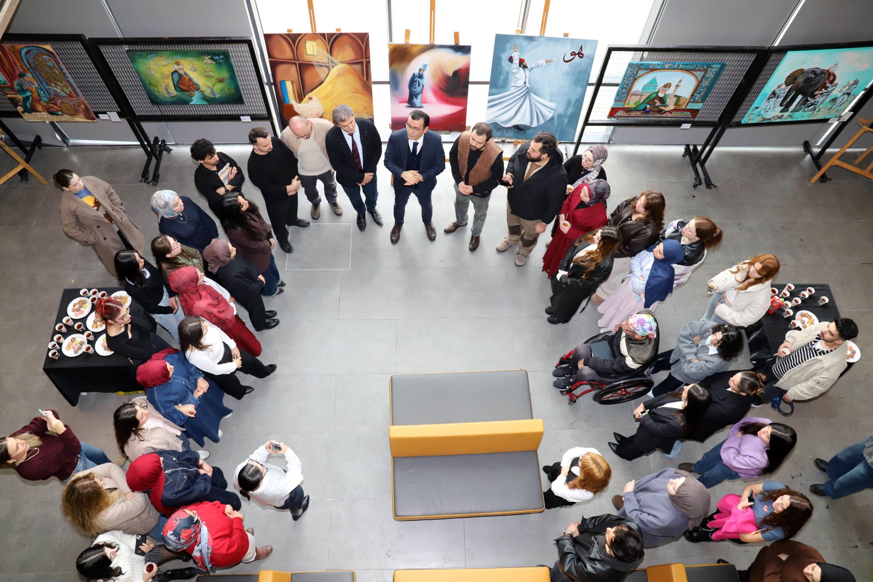 Üniversitemizin Genç Sanatçıları “Hoşgörüyü” Tuvale Yansıttı