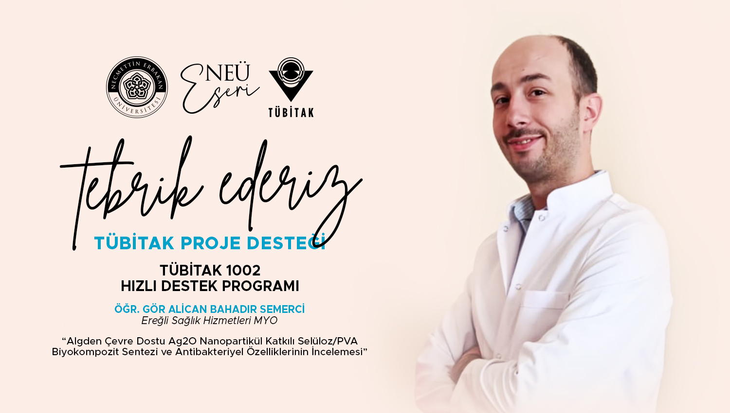 Alg Tabanlı Biyokompozit Projesine TÜBİTAK’tan Destek