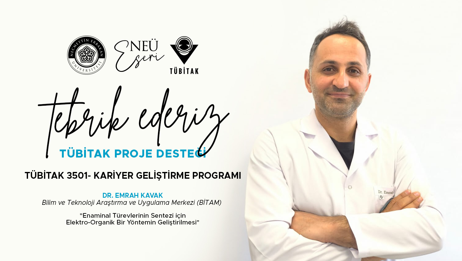 Üniversitemizden Kimya Alanında Yeşil Bir Adım: Enerji Verimli Sentez Yöntemi Geliştiriliyor