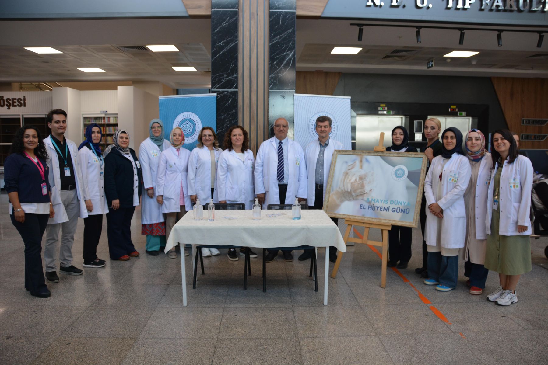 Üniversitemiz Tıp Fakültesi Hastanesinden “Yıkanan Eller, Kurtarılan Hayatlar” Mesajı