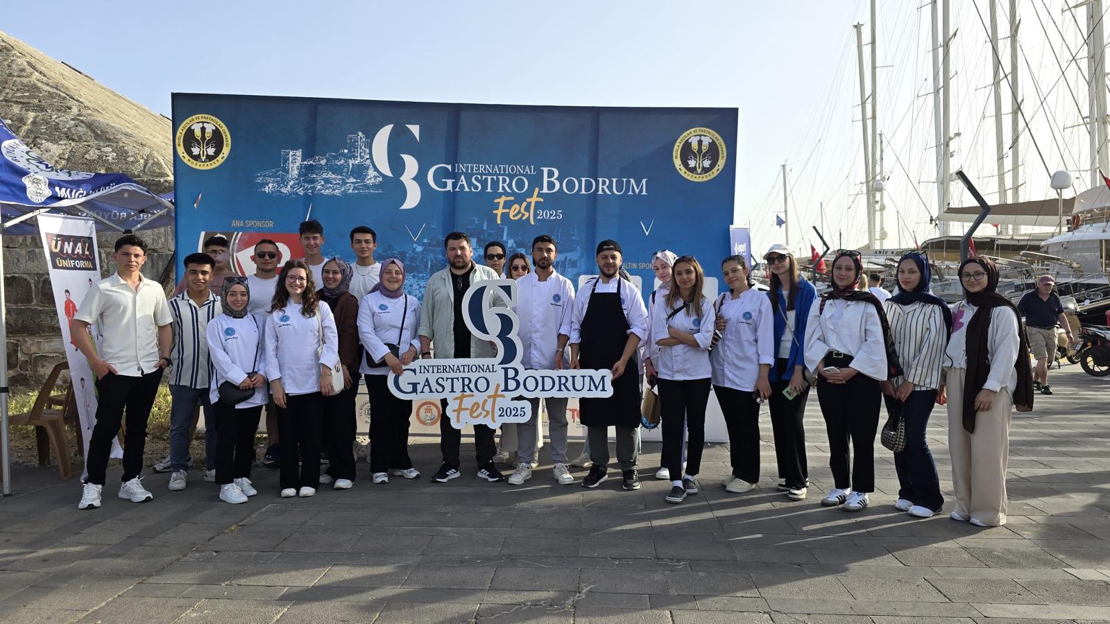 Üniversitemiz Uluslararası Gastro Bodrum Festivali'ne Damga Vurdu