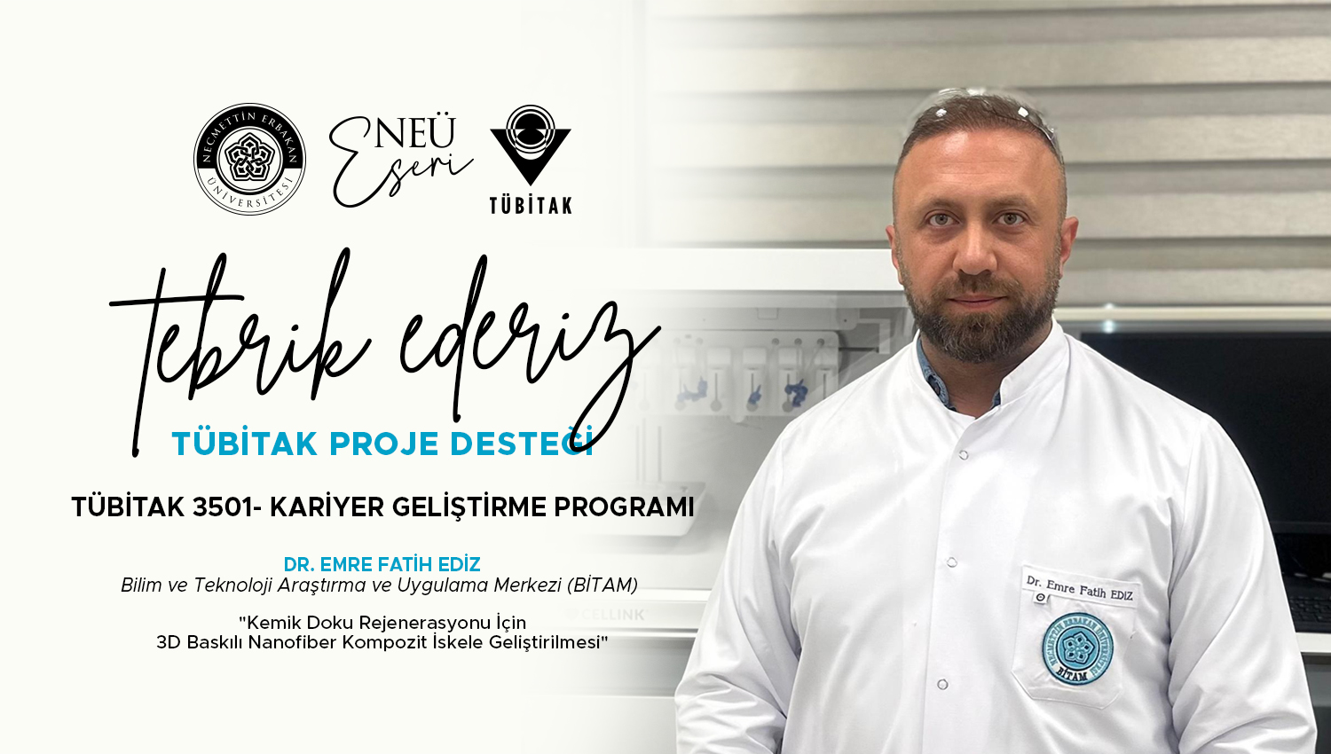 Üniversitemizde Yürütülen Projeyle Yerli Kenevirin Kemik Onarımında Kullanılması Hedefleniyor