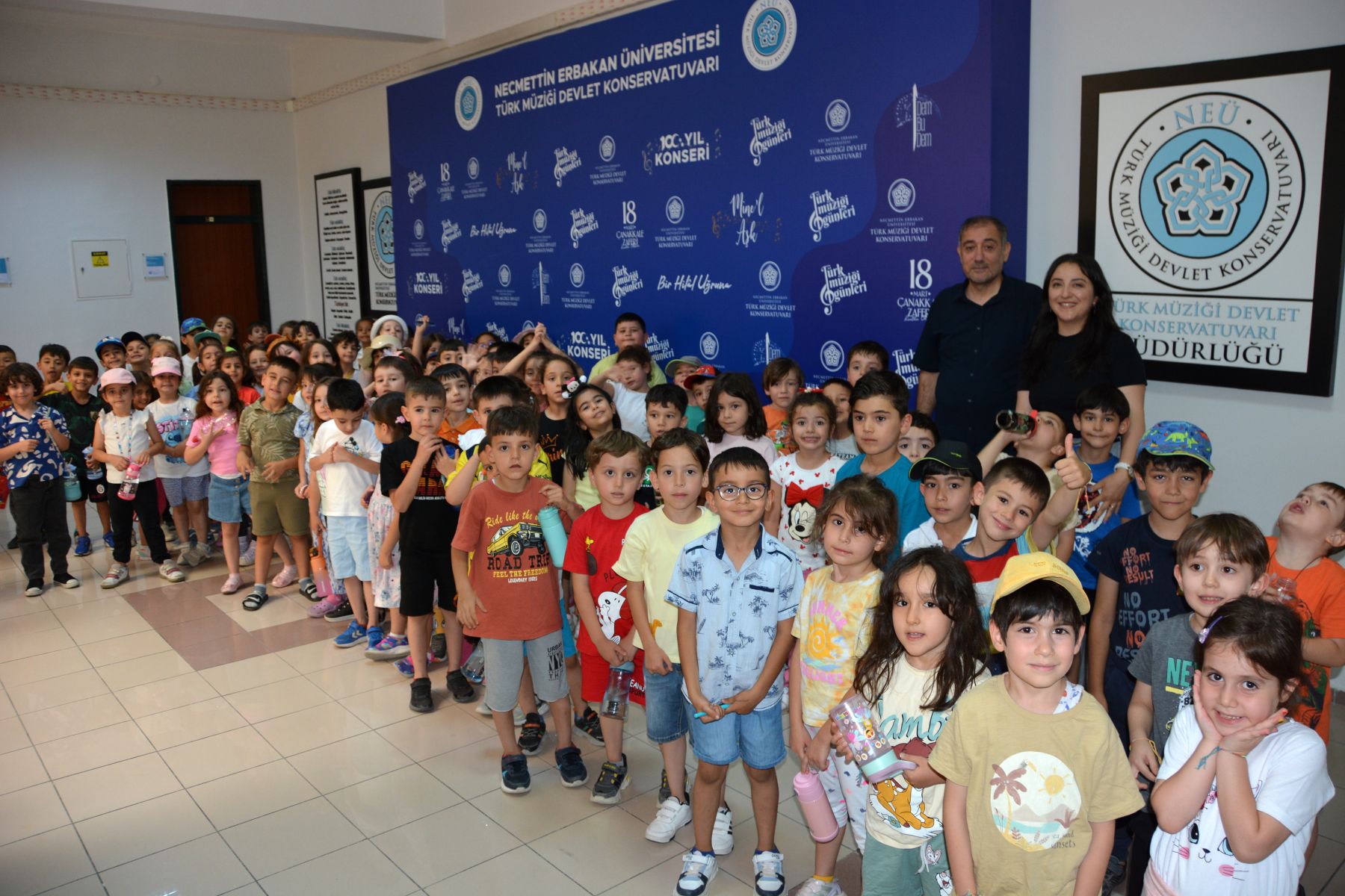 Üniversitemiz Konservatuvarının Kapıları Minik Müzikseverlere Açıldı