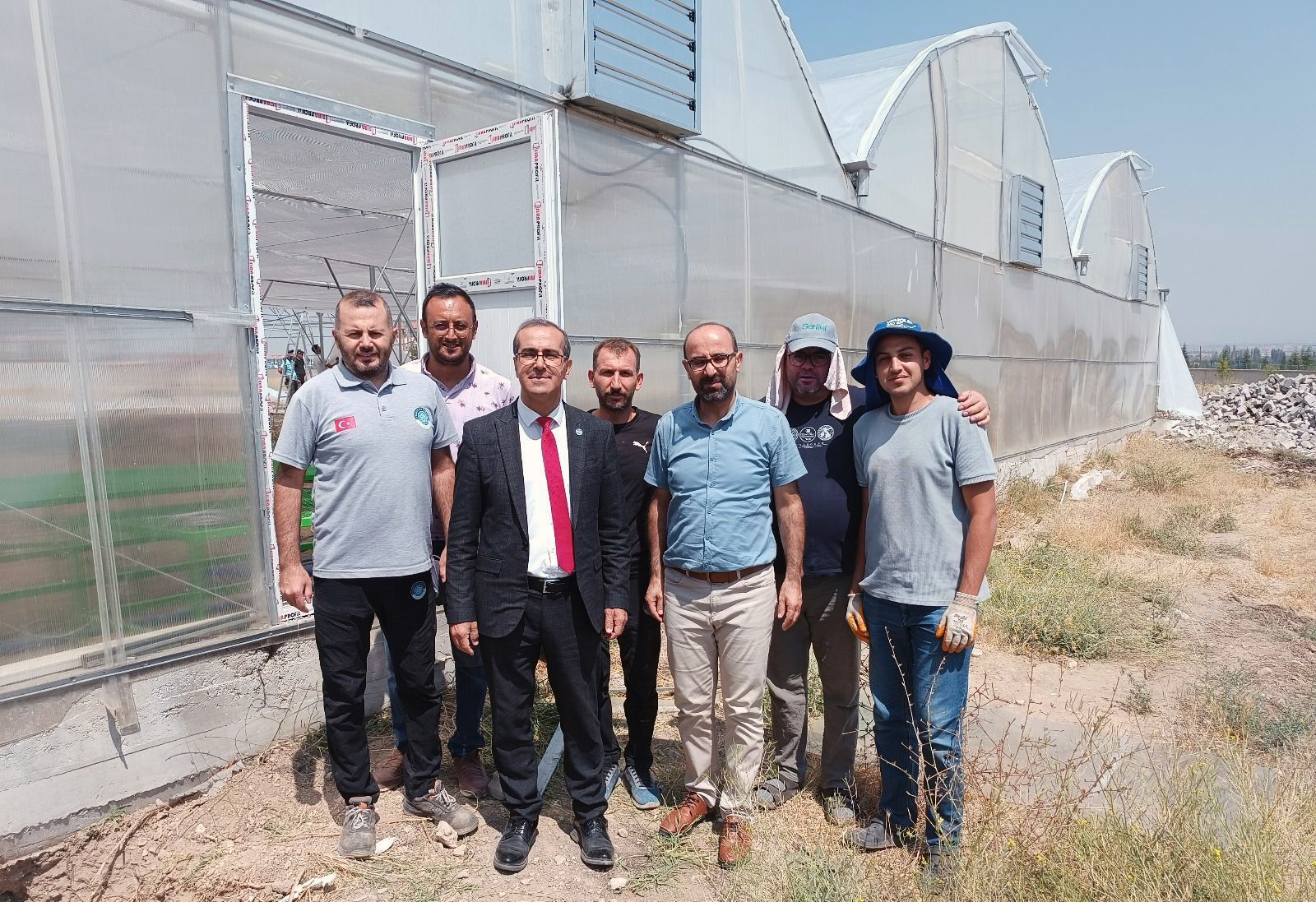 Üniversitemiz Ereğli Ziraat Fakültesinde Modern AR-GE Serası Kuruldu
