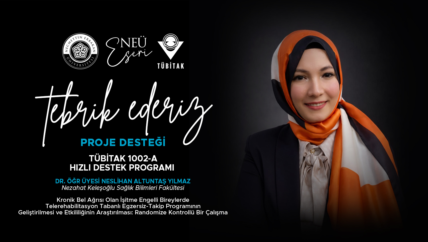 Üniversitemizde İşitme Engelli Bireyler İçin Erişilebilir Egzersiz-Takip Modeli Geliştiriliyor