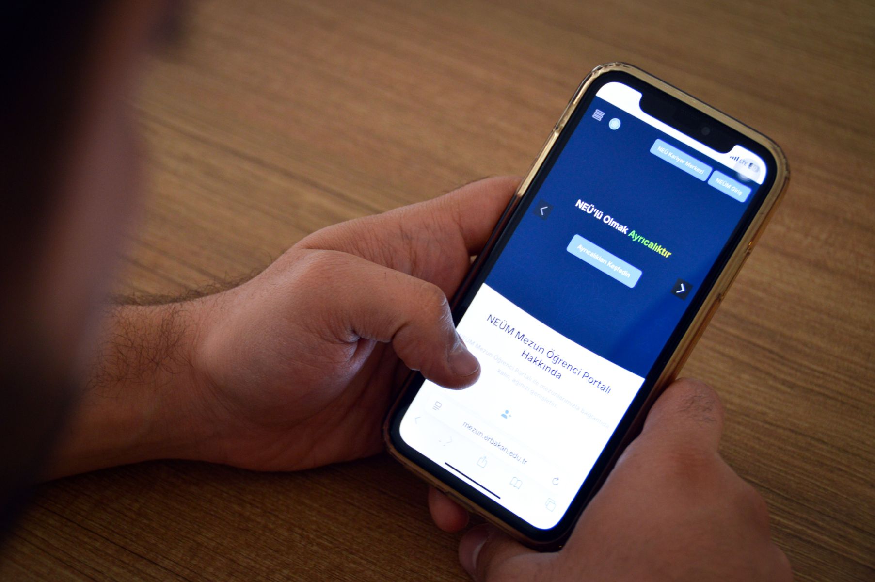 “NEÜM Mezun Öğrenci Portalı” Yenilenen Yüzüyle Hizmete Açıldı