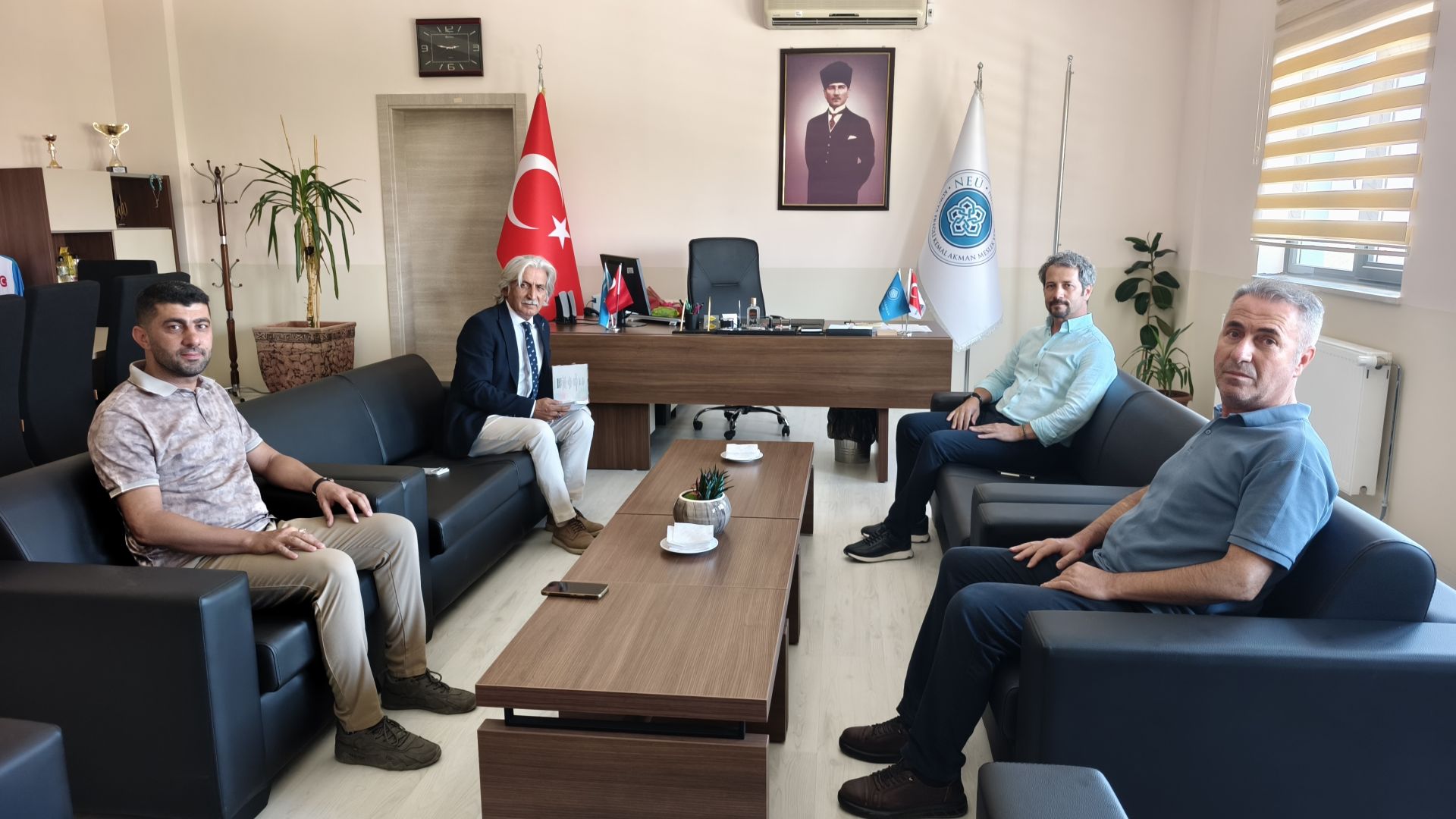 Ereğli Kaymakamı Sayın Fatih GENEL’den Meslek Yüksekokulumuza Ziyaret