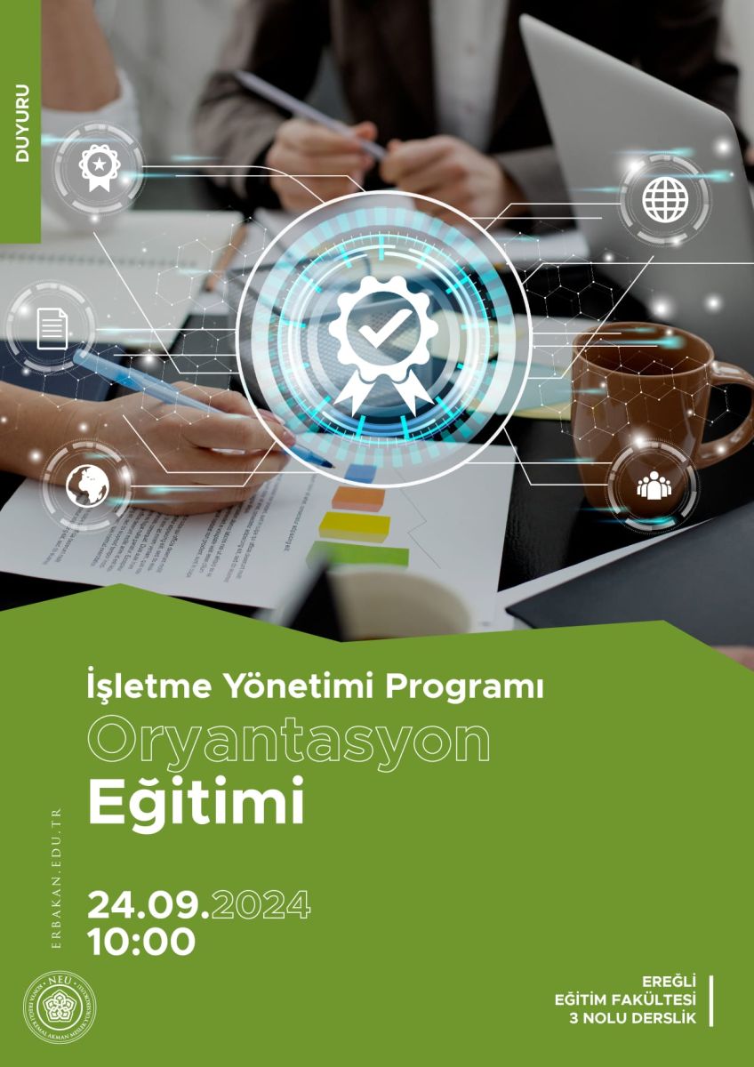 İşletme Yönetimi Programı Oryantasyon Eğitimi