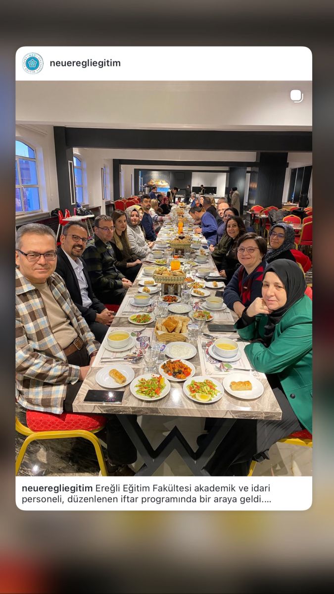 Eğitim Fakültesi İftar Programında Buluştu