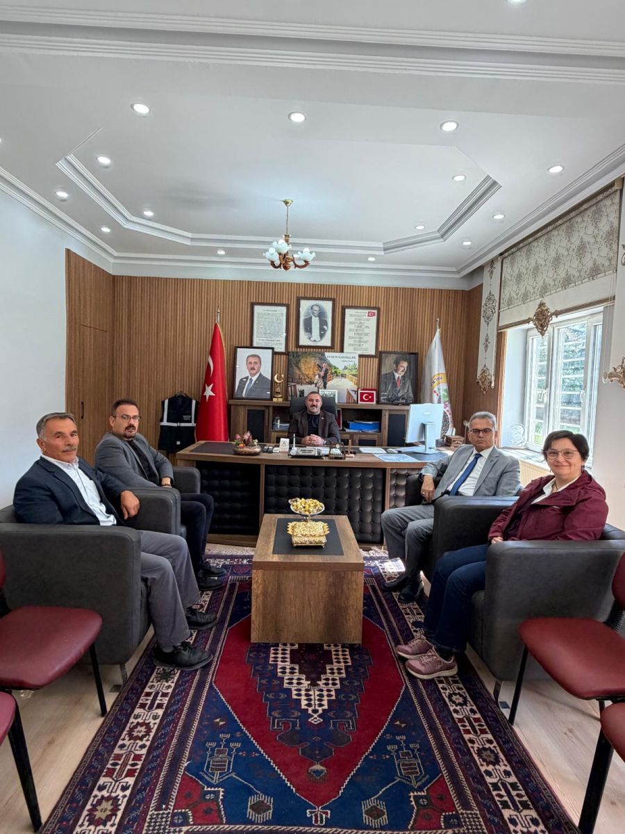 Halkapınar Belediye Başkanı Mehmet VARDAR’a Ziyaret