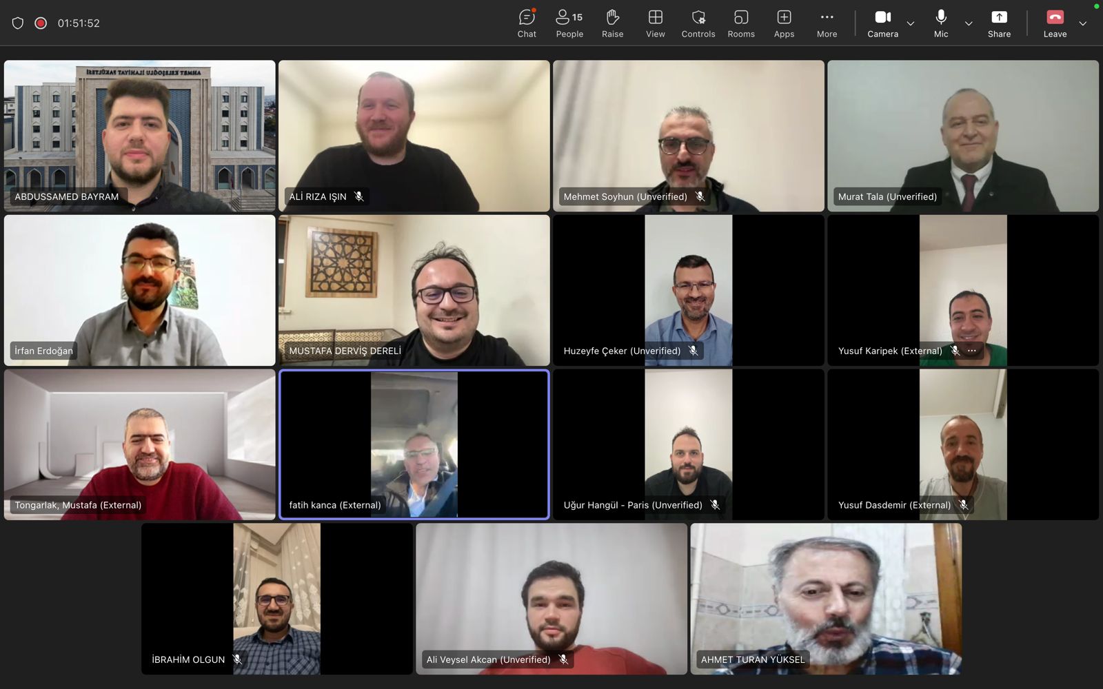 NEÜ AKİF UDK 3. Toplantı