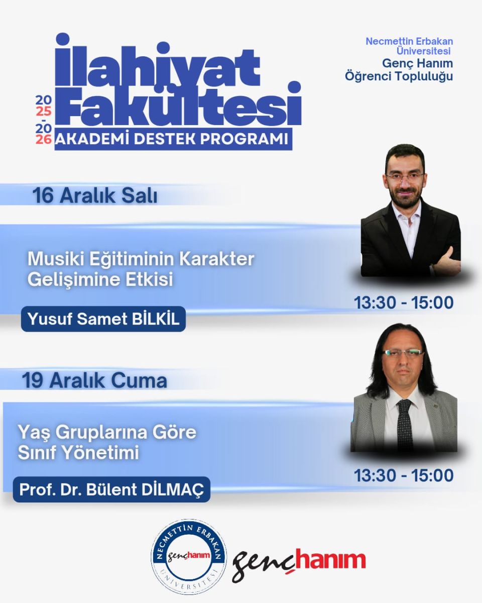 İlahiyat Fakültesi Akademi Destek Programı