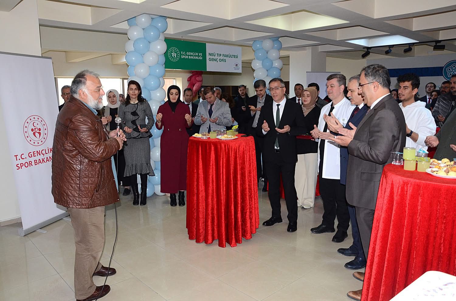 Üniversitemiz Tıp Fakültesinde Genç Ofis Açılış Programı