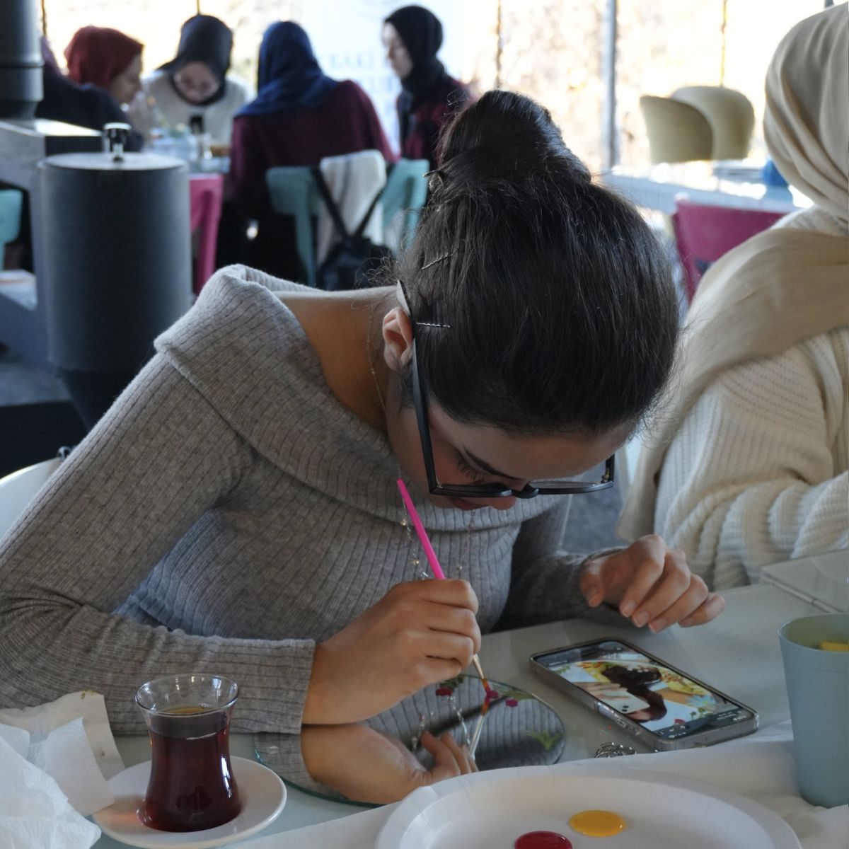 Geçerken Ayna Boyama Atölyesi