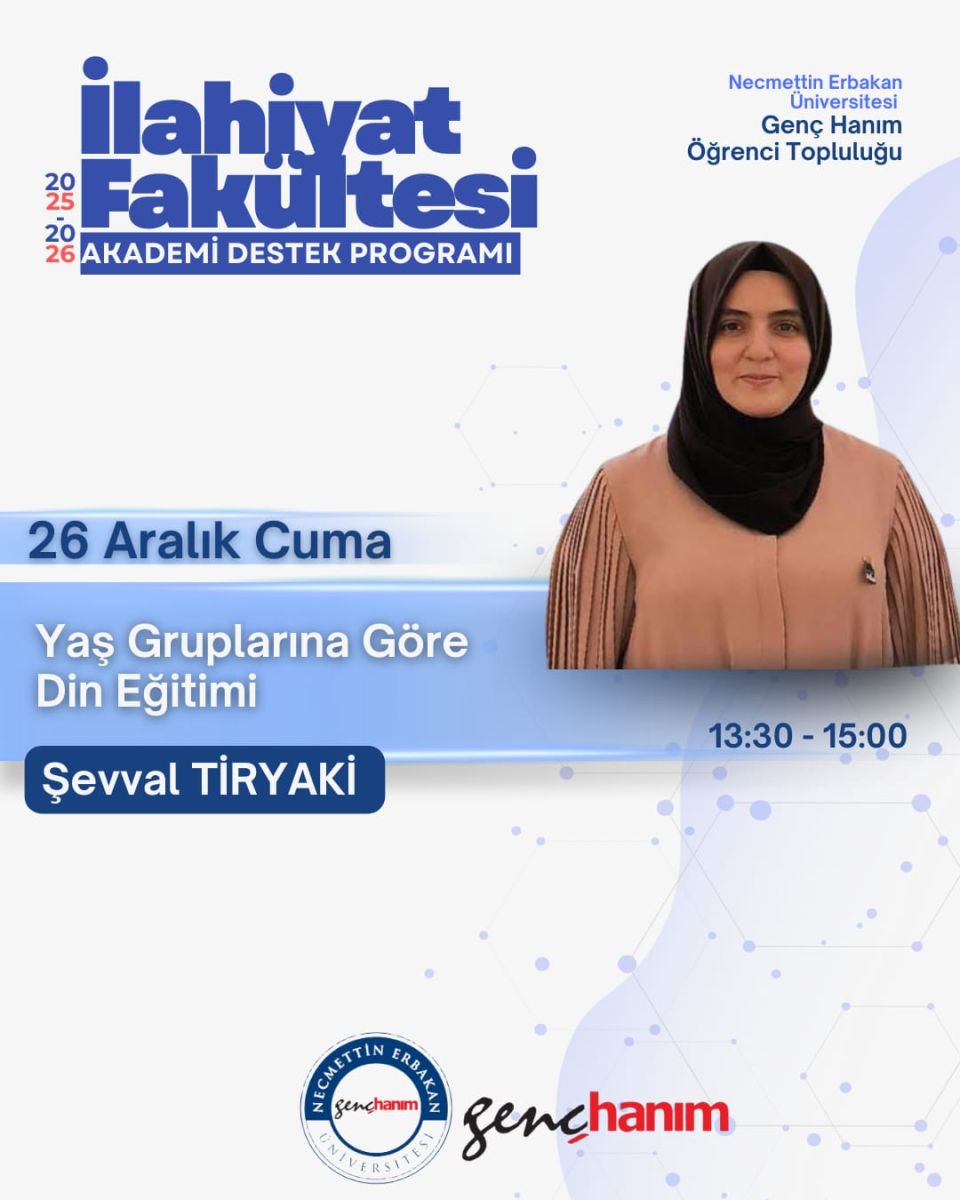 İlahiyat Fakültesi Akademi Destek Programı