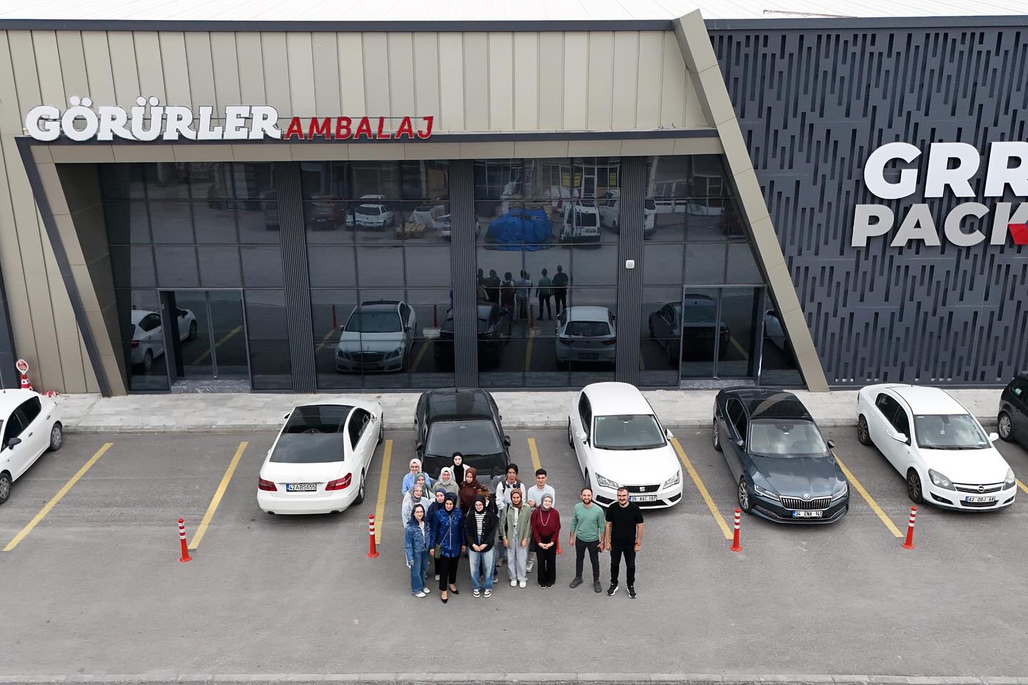 Tasarım Bölümü, Görürler Ambalaj firmasına ziyaret gerçekleştirdi.