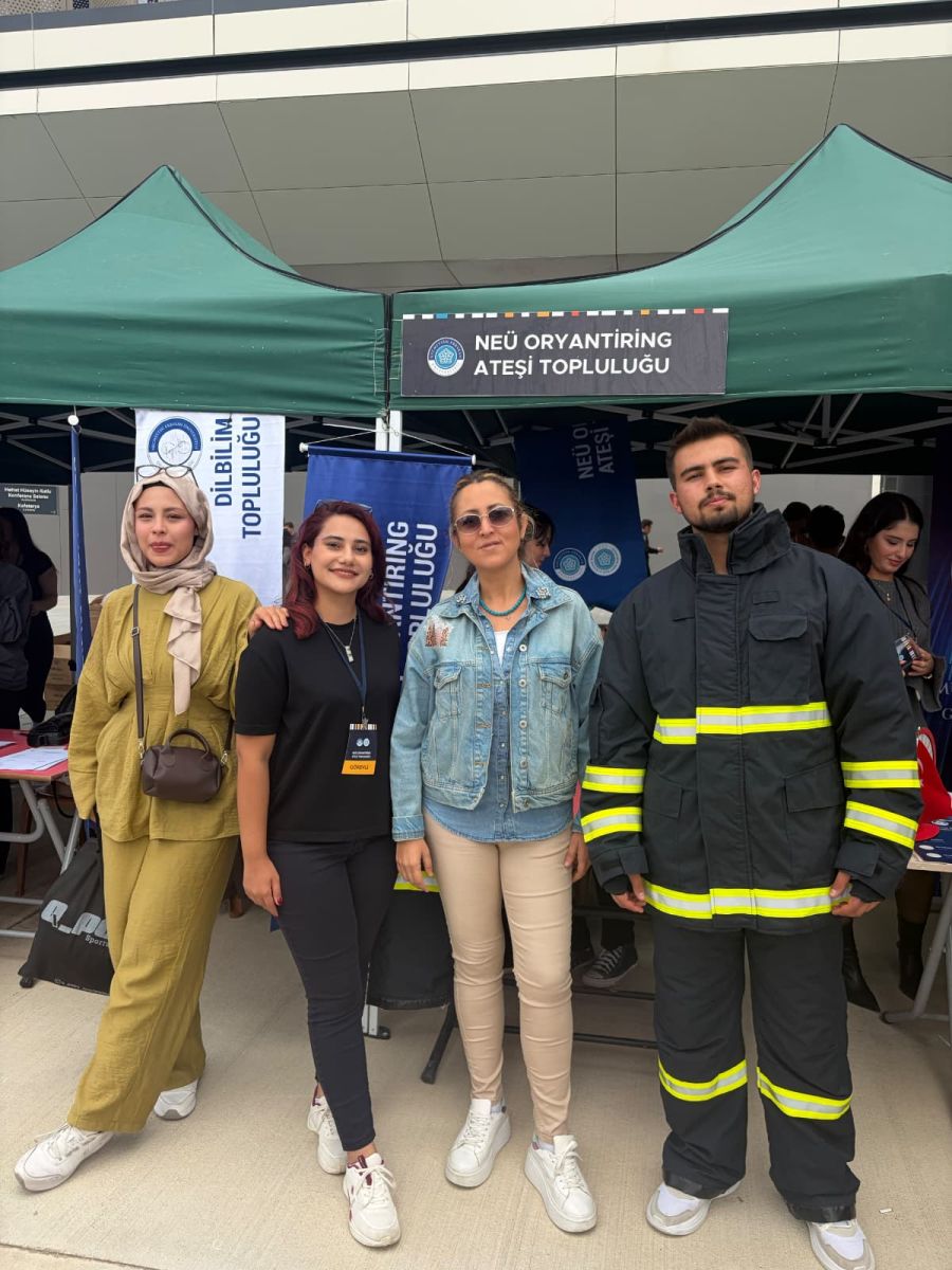 Neü Oryantiring Ateşi Topluluğu ÜNİ101FEST'26 Hoş Geldiniz Etkinliklerine Katılım Sağladı.