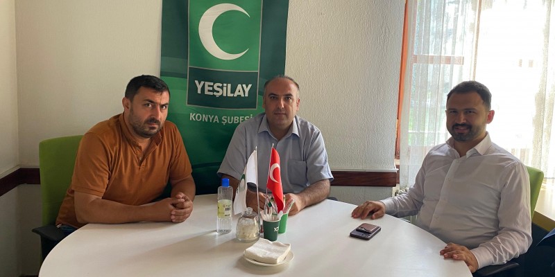 Yeşilay Konya Şubesi’nde Anlamlı Ziyaret: Akademi ve Spor Dünyası Bir Araya Geldi