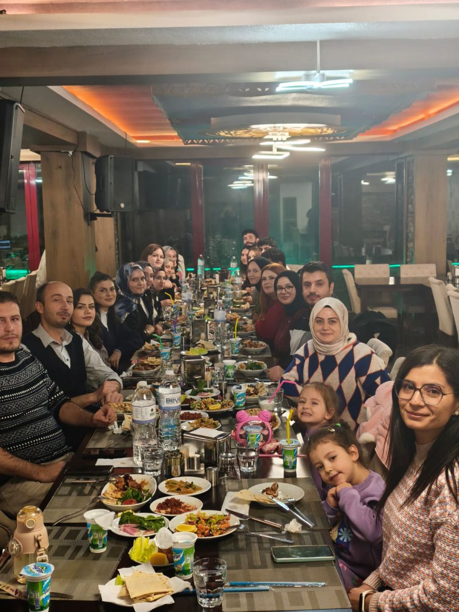 Academic Staff and Students Came Together at a Dinner Event