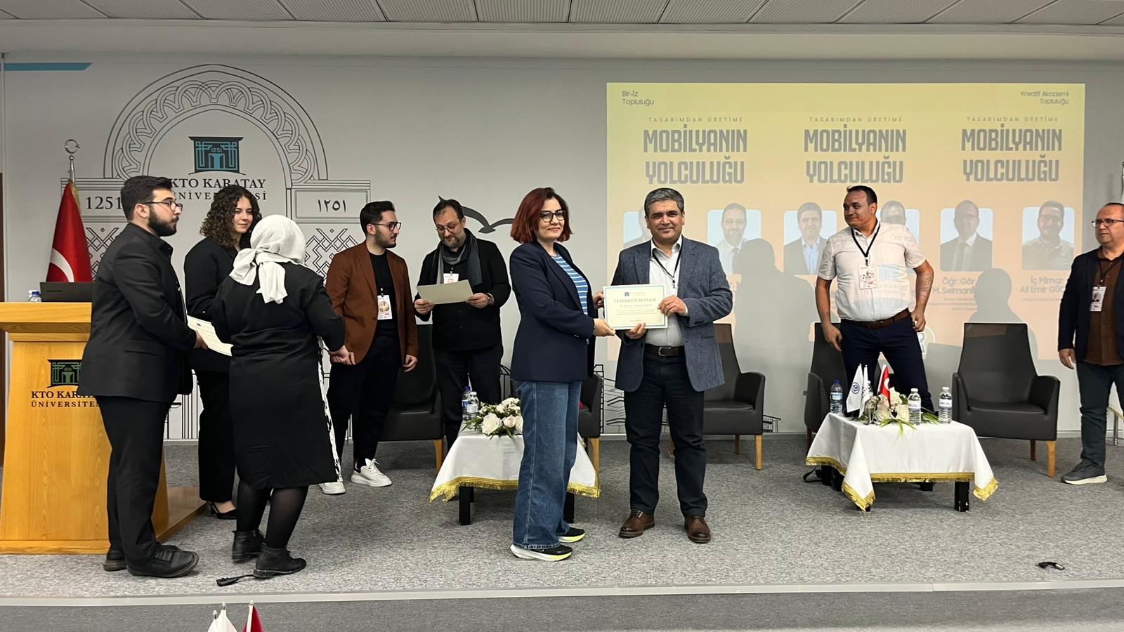 Bölüm Başkanımız Doç. Dr. Osman Perçin’den Mobilya Tasarımı Paneline Katkı