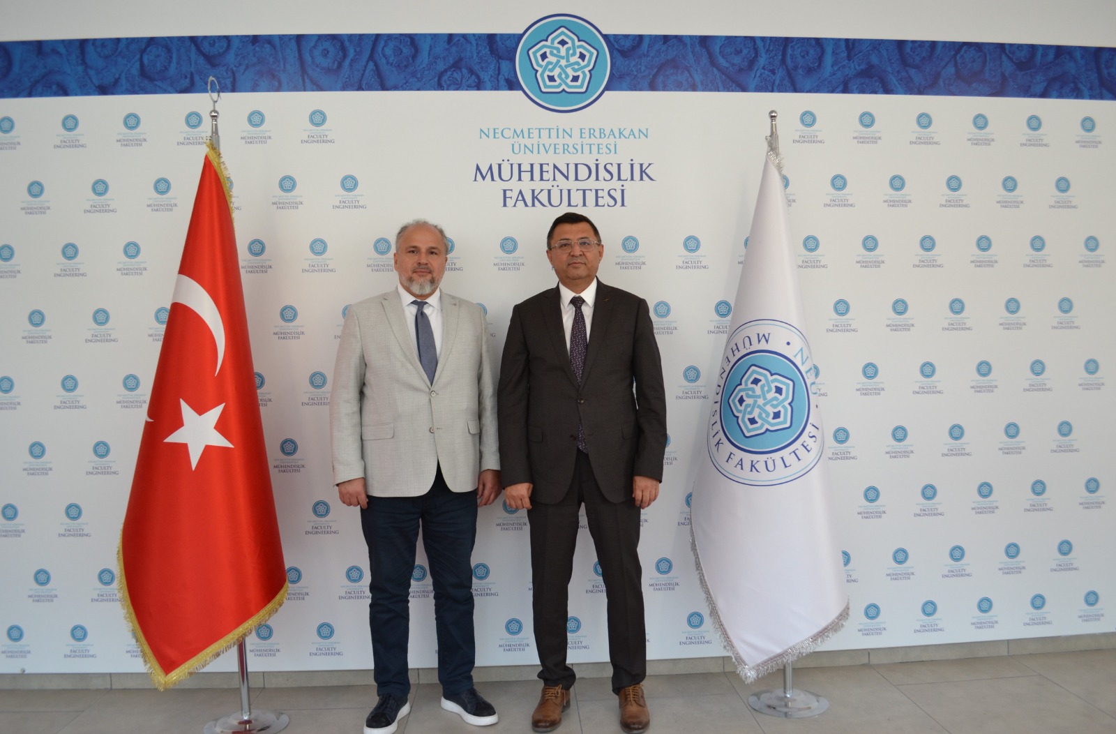 NEÜ Sosyal ve Beşerî Bilimler Fakültesi Dekanı Fakültemizi Ziyaret Ettiler