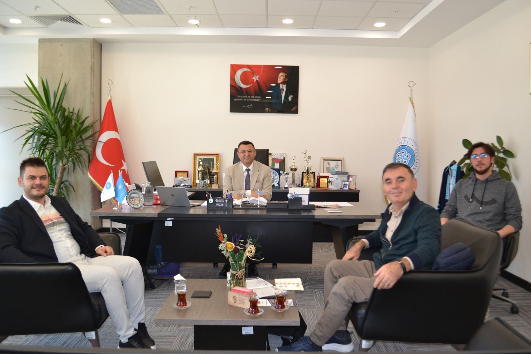 KTO Karatay Üniversitesi Akıllı Teknolojiler Merkezi Fakültemizi Ziyaret Etti.