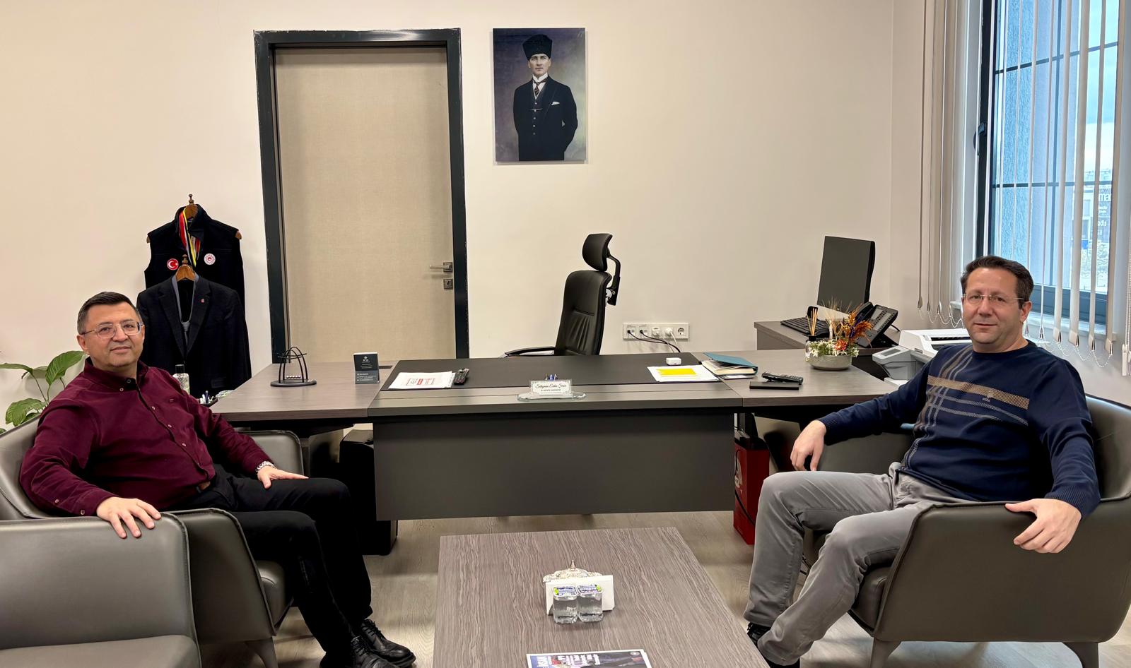 Konya Çevre, Şehircilik ve İklim Değişikliği İl Müdürlüğü Müdür Yardımcısı Sayın Süleyman Şireci Görüşme Gerçekleştirilmiştir