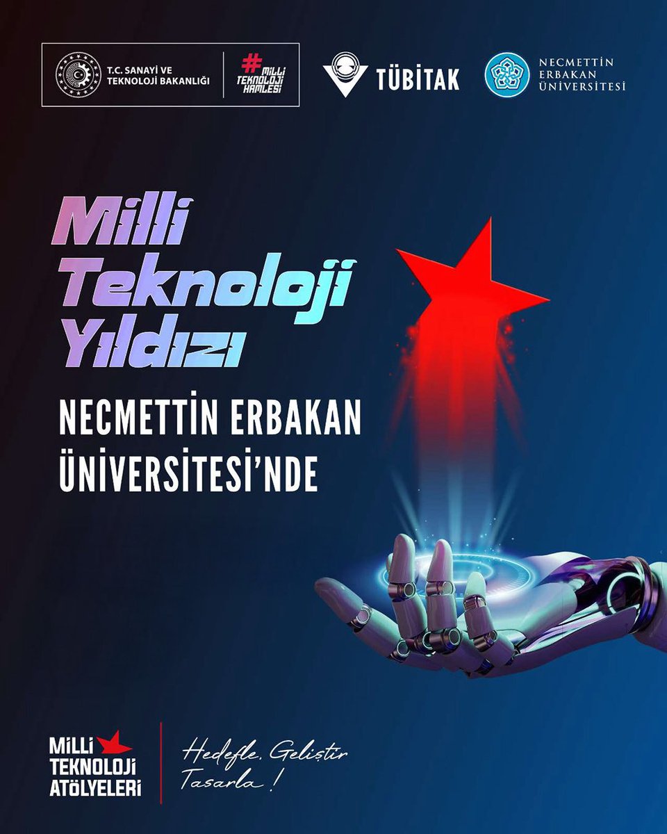 Konya Necmettin Erbakan Üniversitesi Milli Teknoloji Atölyesi Kullanıma Açıldı