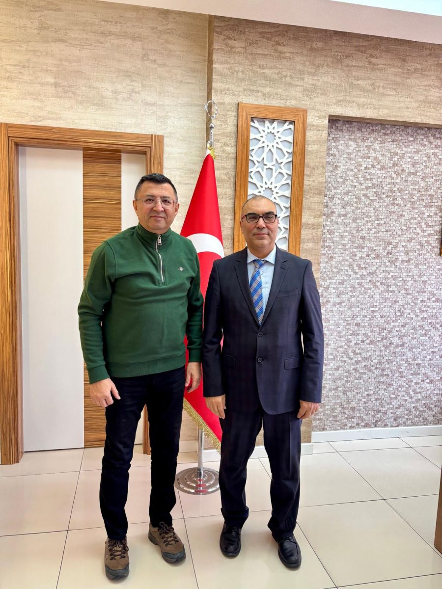 Konya Kadastro İl Müdürlüğü Görevine Atanan Halil İbrahim ŞİMŞEK Bey’e Hayırlı Olsun Ziyaretinde Bulunduk.