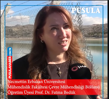 Fakültemiz Çevre Mühendisliği Bölümü Öğretim Üyesi Prof. Dr. Fatma Bedük, Kış Döneminde Gerçekleşen Yağışların Ardından Su Kaynaklarının Yönetimine İlişkin Değerlendirmelerde Bulundu