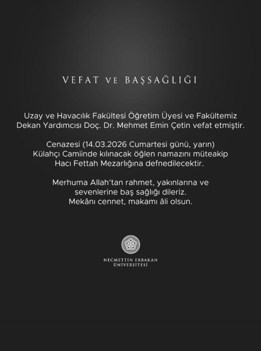 VEFAT VE BAŞSAĞLIĞI