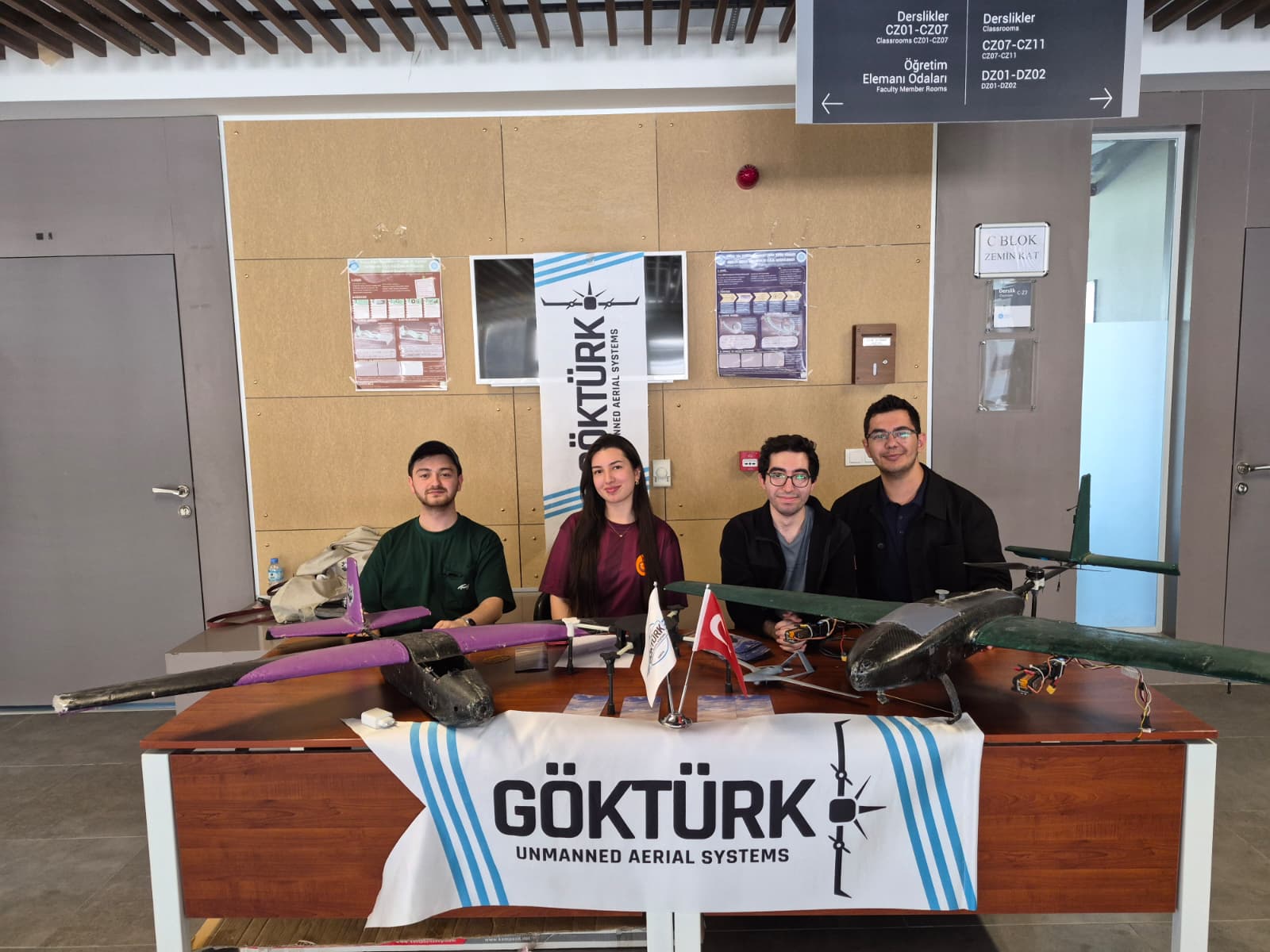 Üniversitemiz Bünyesinde 2015 Yılından bu yana Faaliyet Gösteren Göktürk Ekibi, Bugün Gerçekleştirilen Tanıtım Günlerinde Yerini Alarak Öğrencilerimizle Bir Araya Geldi