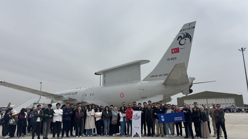 Necmettin Erbakan Üniversitesi TEKNOFEST Topluluğu, Konya 3. Ana Jet Üssü’ne Kapsamlı Bir Teknik Gezi Gerçekleştirdi