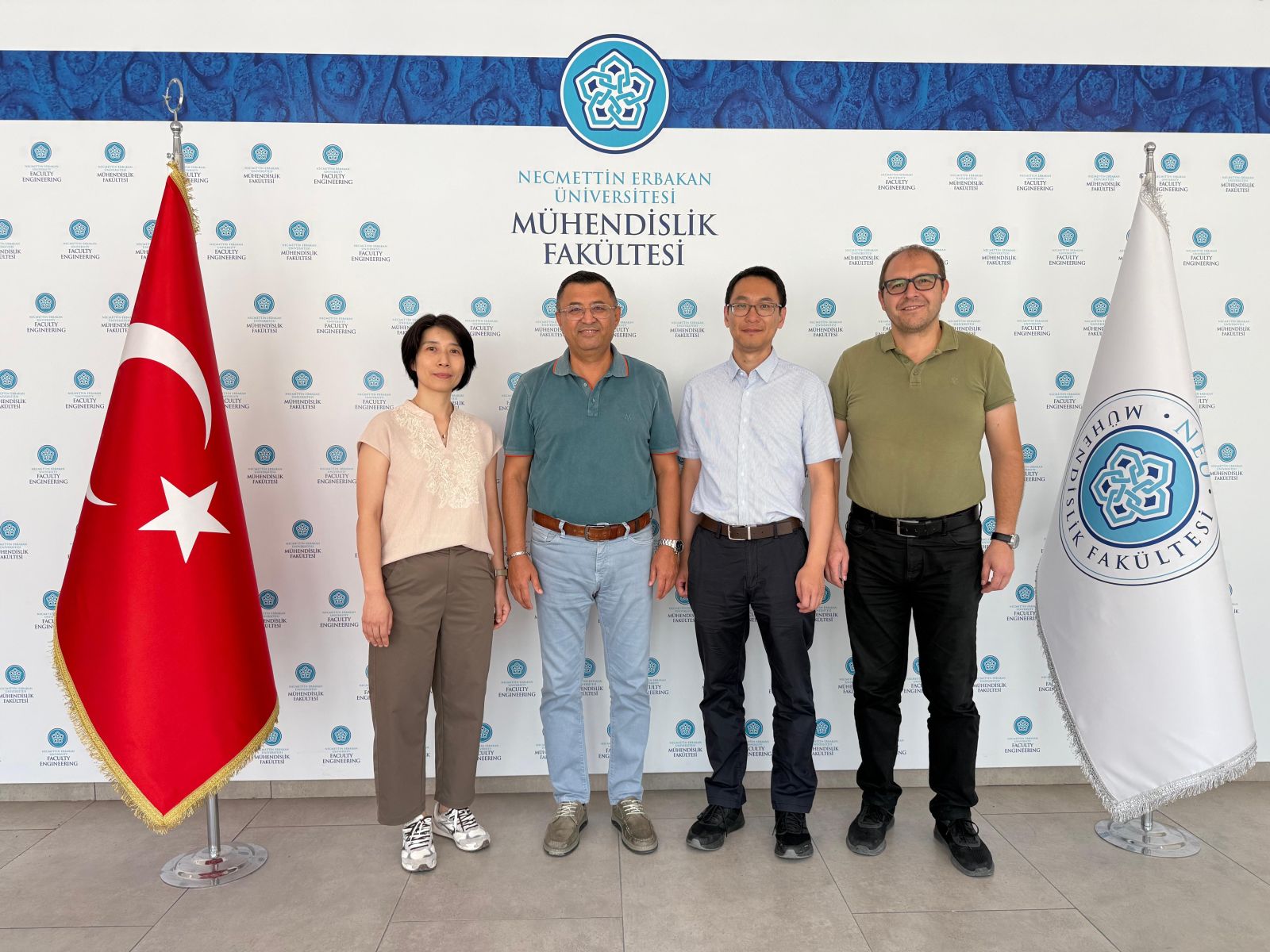 South China University of Technology öğretim üyeleri Prof. Dr. Bin Zhang ve Doç. Dr. Kai Wang’a, Dekanımıza Gerçekleştirdikleri Nazik Ziyaretleri İçin Teşekkür Ederiz