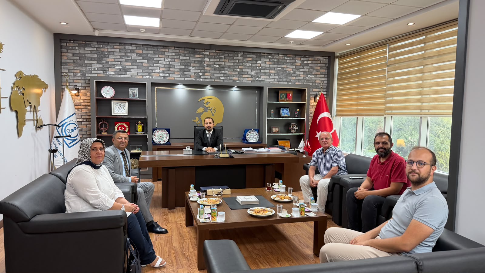 NEÜ Mühendislik Fakültesi Olarak, Makina Mühendisleri Odası Konya Şube Başkanı Doç. Dr. Sercan Doğan ve Yönetim Kurulu Üyeleri İle Bir Araya Geldik