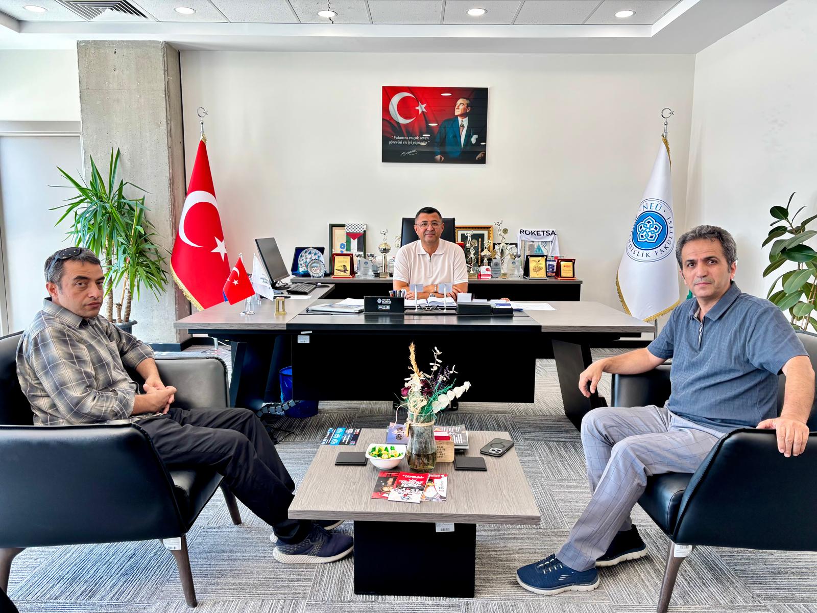 TÜYAFED Yazılımcılar Federasyonu Genel Başkan Yardımcısı ve Robotik & Yapay Zekâ Komisyon Başkanı Sayın Sami Kurt, Fakültemizi Ziyaret Etti.