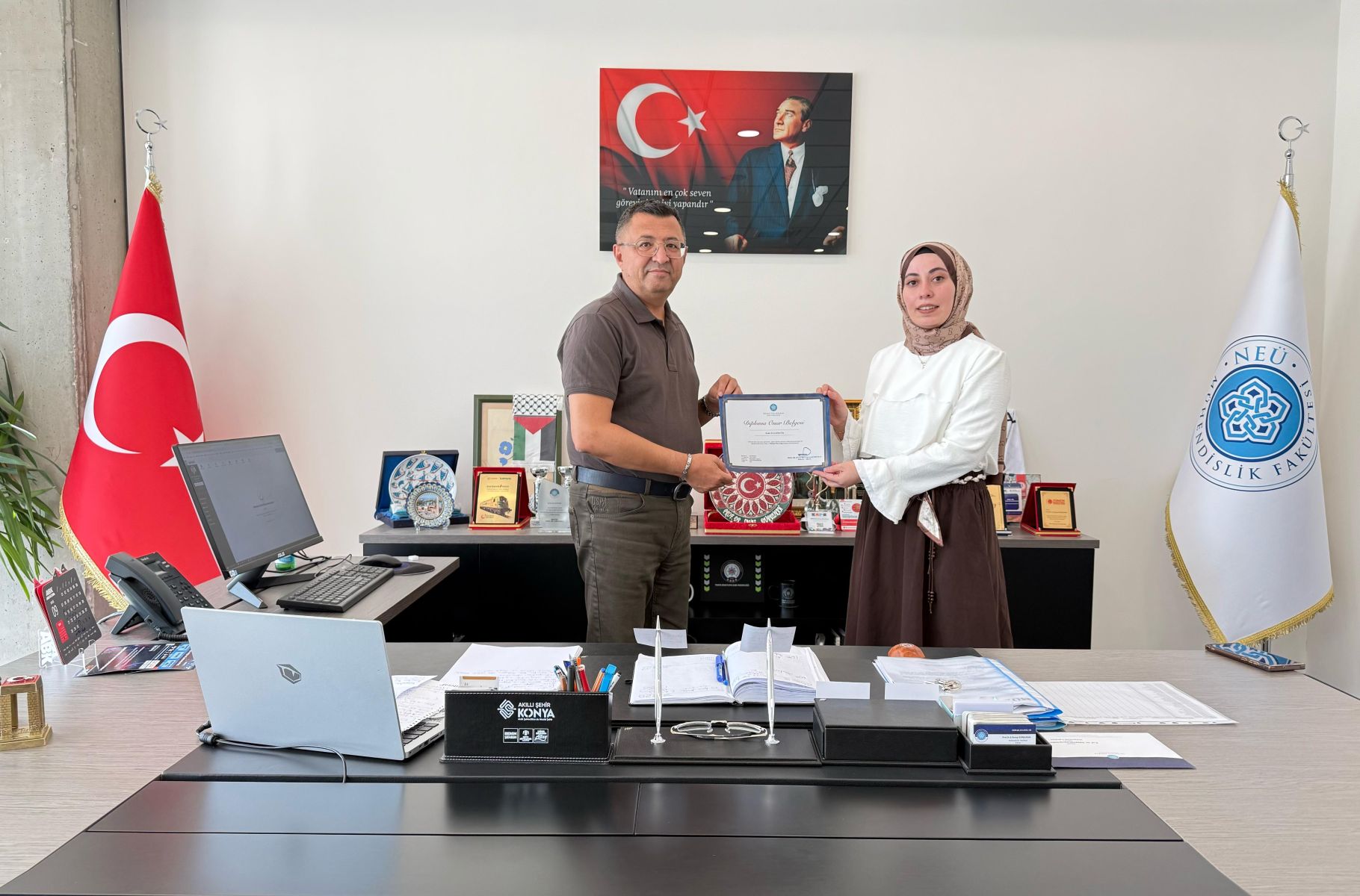 Fakültemiz Gıda Mühendisliği Bölümü Mezunlarımızdan Kader Erva Gölcük Gıda Mühendisi Olarak Çalışma Hayatına Başlamıştır