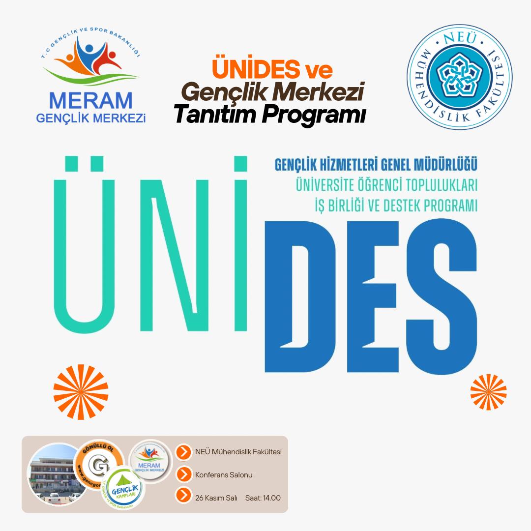 UNİDES ve Gençlik Merkezi Tanıtım Programı