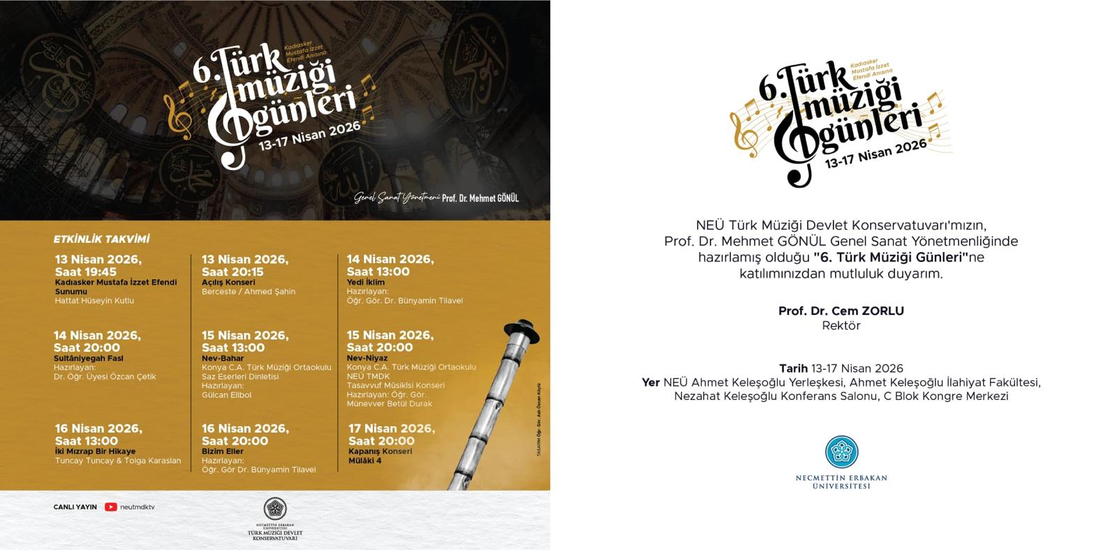 6. Türk Müziği Günleri