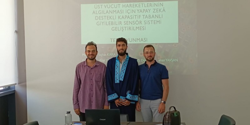 Bölümümüz İlk Doktora Mezununu Verdi