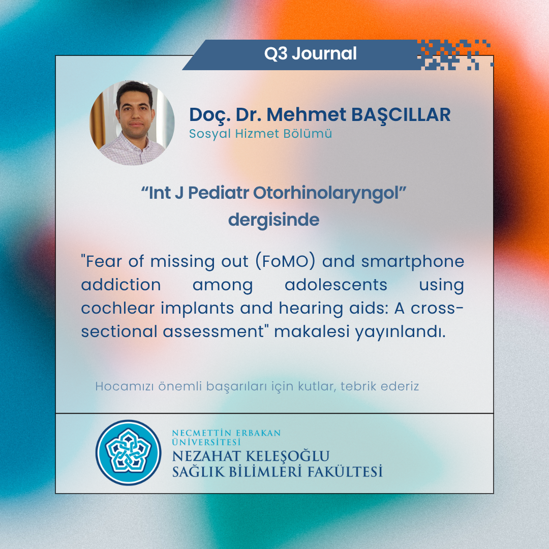 Doç. Dr. Mehmet BAŞCILLAR'dan Önemli Başarı