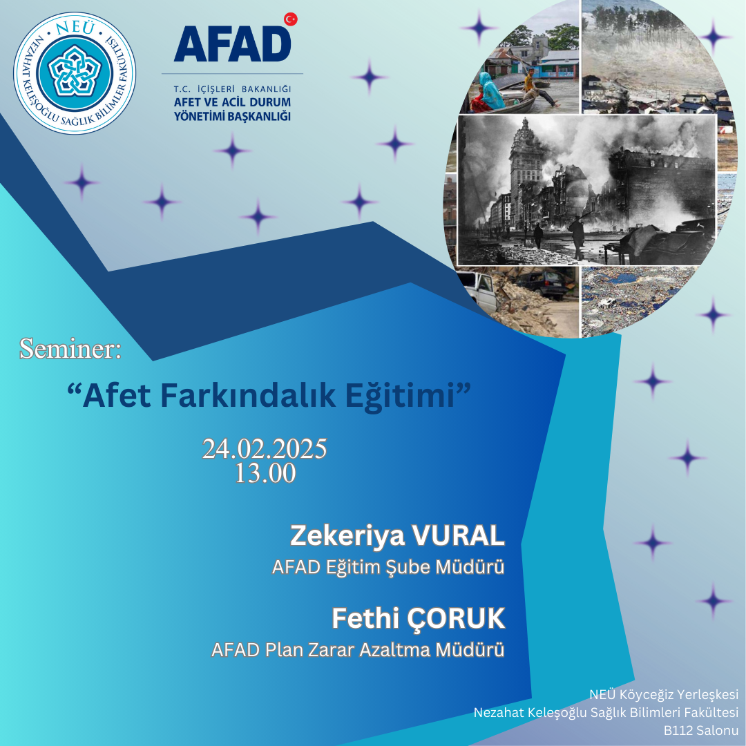 24.02.2025 - Afet Farkındalık Eğitimi