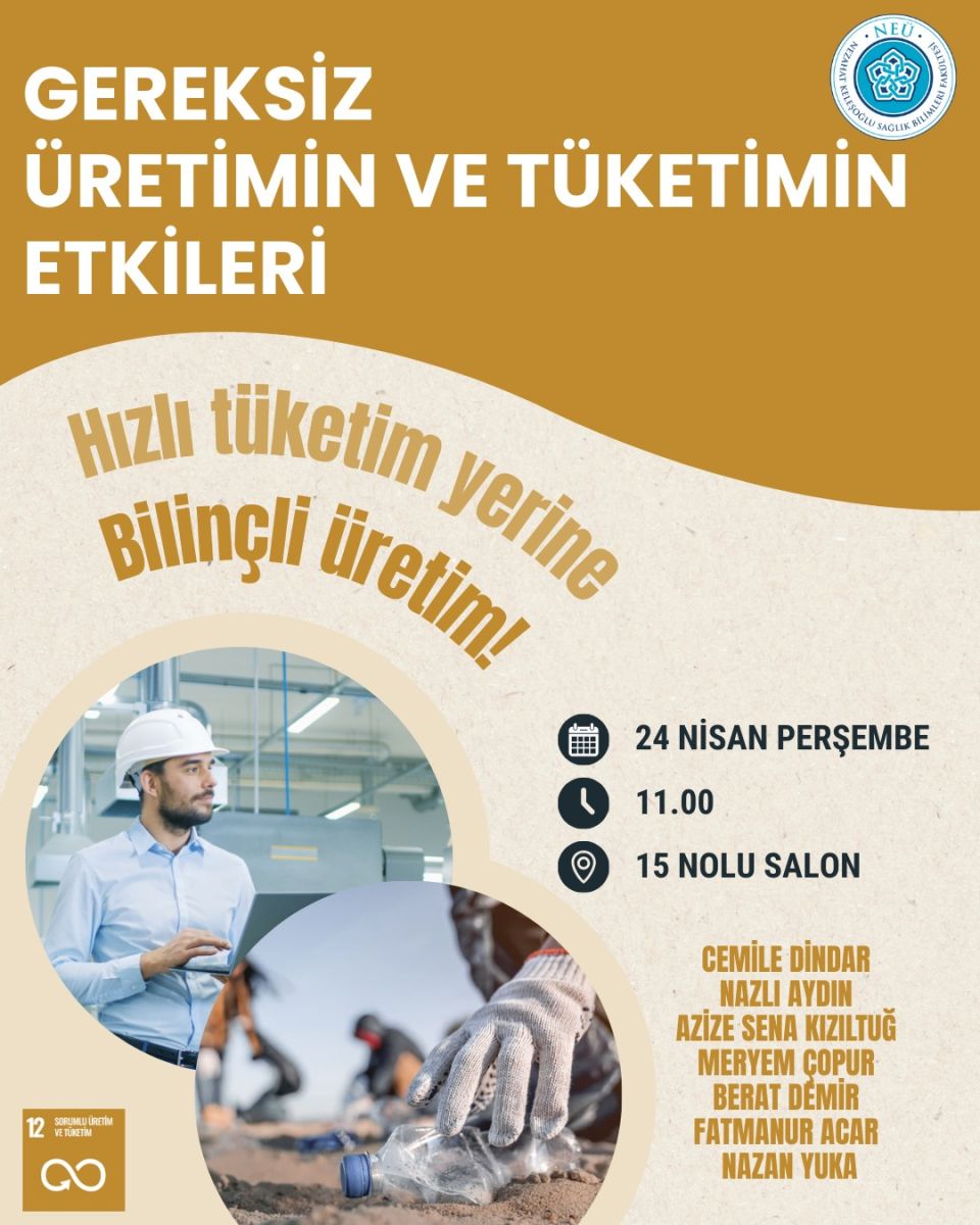 Gereksiz Üretimin ve Tüketimin Etklieri
