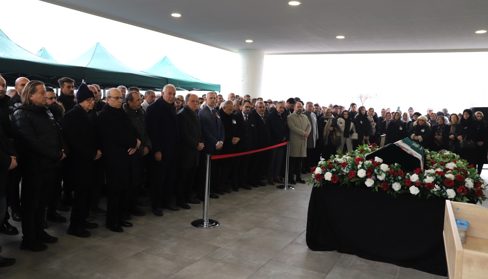 Dr. Ahmet Keleşoğlu’nun eşi Nezahat Keleşoğlu'nun Cenaze Töreni