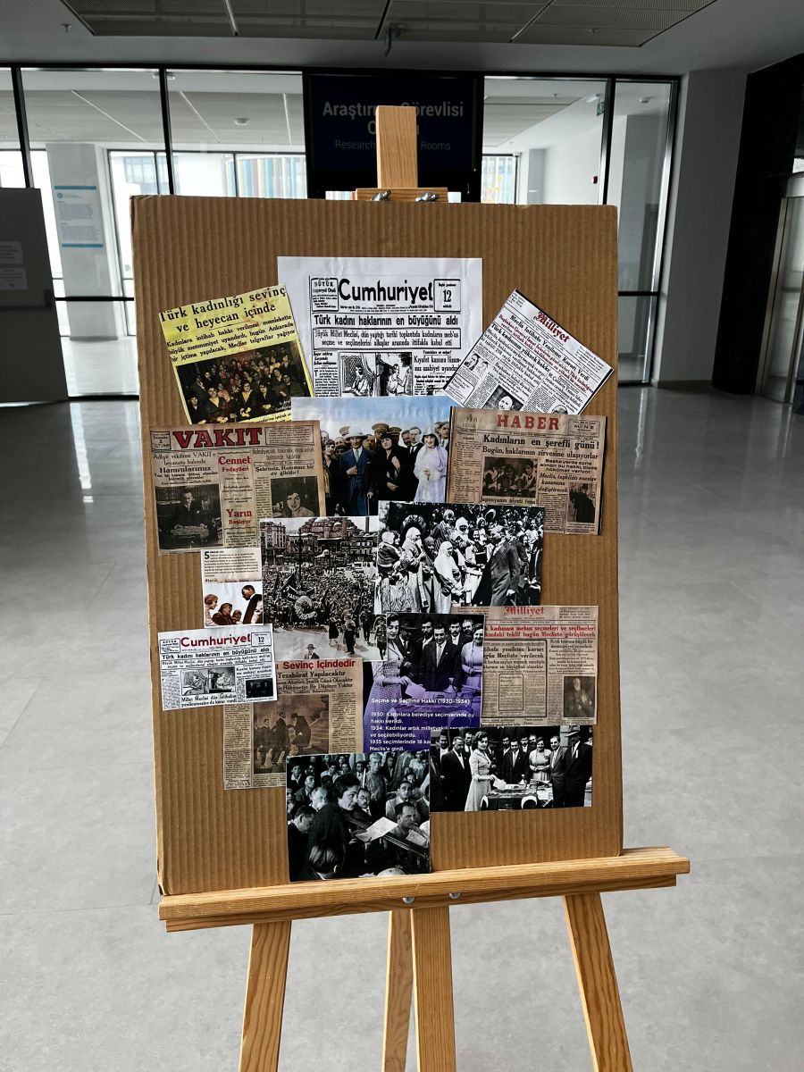 Kadın Hakları Temalı Kolaj Çalışmaları Sergisi