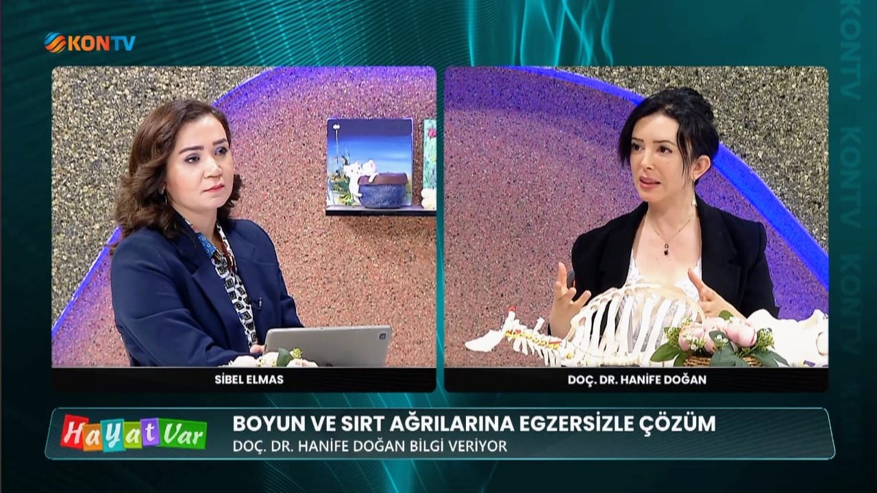 Doç. Dr. Hanife Doğan, Kontv "Hayat Var" Programına Konuk oldu