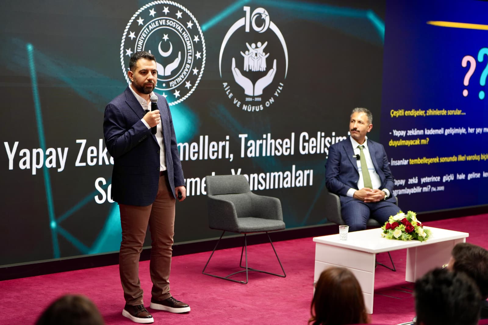 “Yapay Zekânın Temelleri, Tarihsel Gelişimi ve Sosyal Hizmete Yansımaları” Konulu Panel